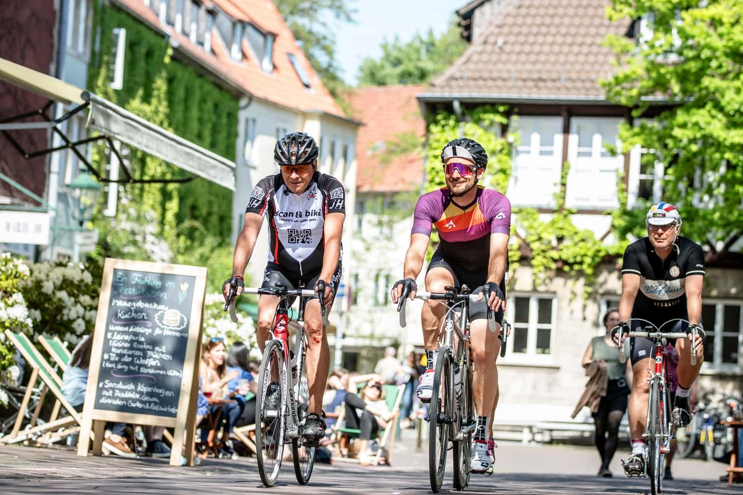 rennrad unterhose unter radhose COTOP Fahrradhose Herren Gepolstert, Radunterhose mit Polster, 9D Gel Unterhosen Fahrrad, Radlerhose Geschenk für Radfahrer, Schnell und Atmungsaktives Motorrad Reitzubehör Fashion OCP Camo 1-2 Person temp-tag-del Color:Black Blue Flake