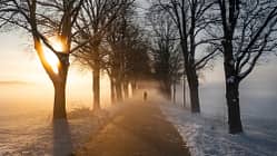 Fahrradfahren zwischen den Jahren 