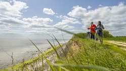 Radurlaub an der Ostsee