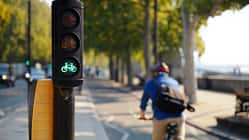 Cycling through the city