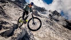 Das Hybe auf dem Trail. Das Hybe auf dem Trail.