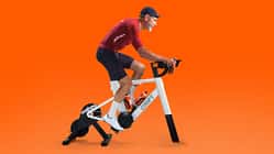 Zwift Ride V2 Indoor Bike Fahrbild