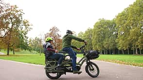 E-Cargobike Tern unter Last E-Cargobike Tern unter Last