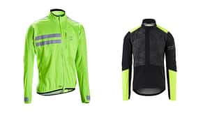 Sichtbarkeit auf dem Fahrrad I Fahrradjacke / Regenjacke neongelb Sichtbarkeit auf dem Fahrrad I Fahrradjacke / Regenjacke neongelb