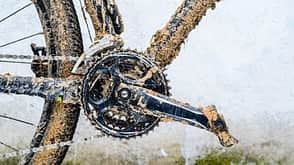cranks,mountainbike,mtb,bike,cogwheel,tread,drive,biking,black,crosscountry,mire,extreme,outdoor,part,drivetrain,mechanism,rotor Mountain Bike Transmission in Mud
