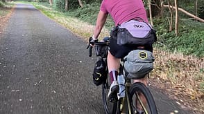 Bikepacking Essentials I Evoc Hip Back Pro 3L mit Trinkblase Bikepacking Essentials I Evoc Hip Back Pro 3L mit Trinkblase
