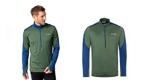 Radfahren im Herbst I Bekleidung I Vaude Livigno Halfzip II Fleece Radfahren im Herbst I Bekleidung I Vaude Livigno Halfzip II Fleece