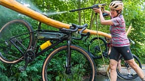 Saubere Sache: Putzen nach der everve-Graveltour