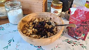 Rezept, Powerbar, Energieriegel, Müsliriegel, Winter Rezeptfoto Schritt-für-Schritt-Anleitung