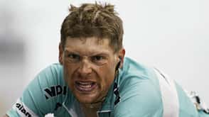 ACTION HEADSHOT CYCLIST CYCLING TOUR DE FRANCE HORIZONTAL TDF067 German Jan Ullrich (Bianchi/Ger) arrives