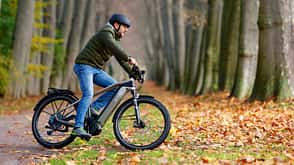 Trekking E-Bike Victoria Fybron 8 in Action Trekking E-Bike Victoria Fybron 8 in Action