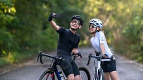 Partner zum Radfahren motivieren Partner zum Radfahren motivieren