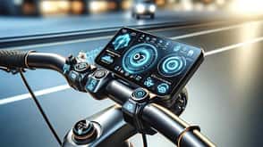 E-Bike der Zukunft Produktbild integration von KI E-Bike der Zukunft Produktbild integration von KI