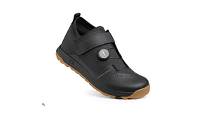 Schwarzer Mountainbike Flatpedal Schuh mit Boa Schwarzer Mountainbike Flatpedal Schuh mit Boa
