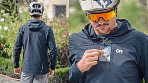 Mann mit Outdoor Research Jacke Mann mit Outdoor Research Jacke