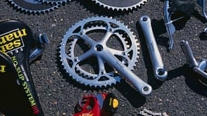 cultural artifacts:CB2,chain:CB2,sports:CB2,nobody:CB1,brake:CB2,transportation:CB2,wrench:CB2,gear wheel:CB2 Bicycle Parts