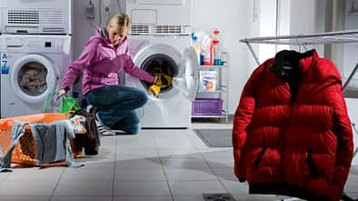 OD 0511 Basislager Pflegetipps Bekleidung waschen Funktionsjacke Schuhe Waschmaschine