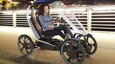 UB Schaeffler Bio-Hybrid E-Bike 4 Räder