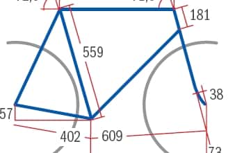 RB 0808 Baukasten-Bikes - Centurion Gigadrive Carbon - Geometrie