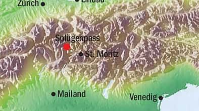 RB Traumpass Splügenpass Karte