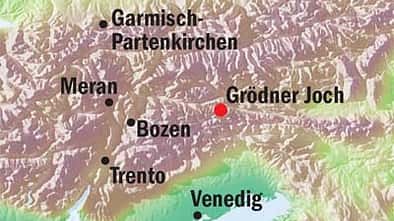 RB Traumpass Grödner Joch Karte