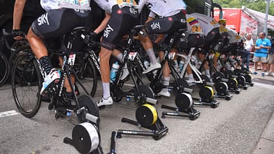 Rollentrainer warm up Profis