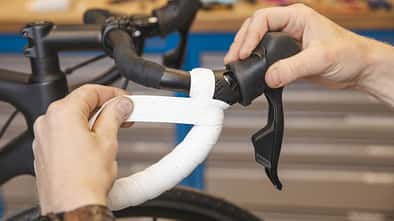 Lenkerband italienische Acht wickeln