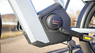 City E-Bike I Test Bergamont Hans-E I Detail Bosch Performance Line Drive Unit