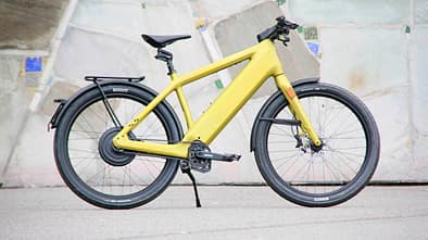 City E-Bike I Test Stromer ST7 I Seitenansicht