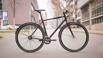 Singlespeeder Fixie von rechts