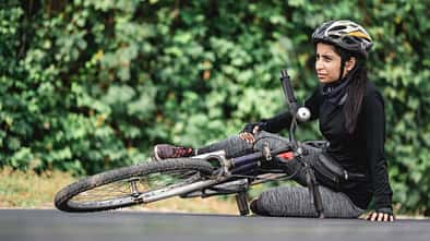 Fahrradsturz ohne Fremdeinwirkung