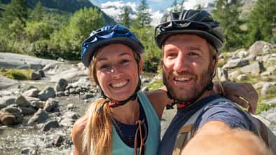 Partner zum Radfahren motivieren