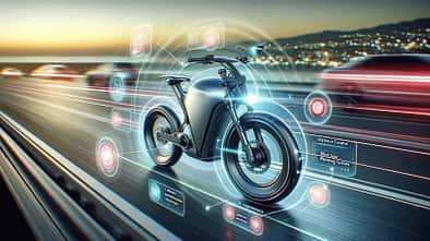 E-Bike der Zukunft Produktbild Autonomie Sensoren