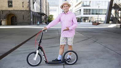 Wigald Boning Roller Fahrrad