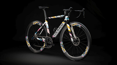 Tadej Pogacars Colnago V4Rs in der WM 2024-Edition