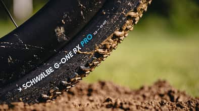 Schwalbe G-One RX Pro Schriftzug