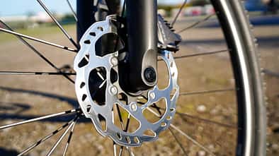 Koga Colmaro Extreme Turtle Green,Gravelbike,Test,Scheibenbremse vorn