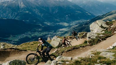 Bikepark in Bellwald