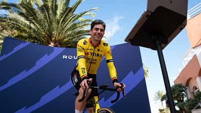 Rouvy,Wout van Aert,Indoor Cycling,Perspektive von unten