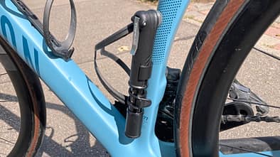 Topeak Roadie DA,Mini-Luftpumpe,Rennrad,Gravelbike,am Fahrrad 