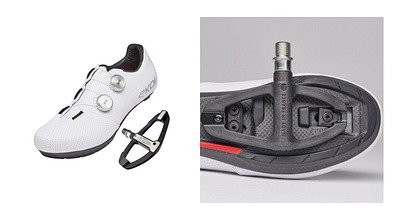 Ekoi PW8-Pedale und Schuhe