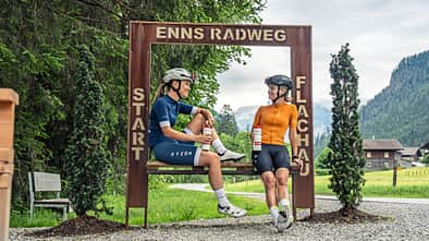 SalzburgerLand,Reise,Biken,Enns Radweg