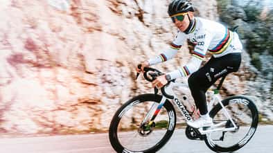Neues Rennrad für den Weltmeister: Das neue V5Rs von Colnago. 