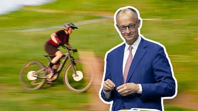 Friedrich Merz Mountainbike 