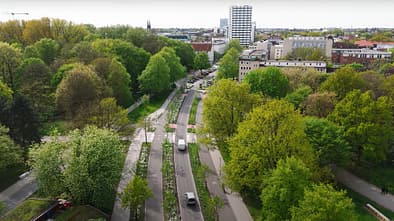 Deutscher Fahrradpreis 2025 / Louise-Schröder-Straße Hamburg