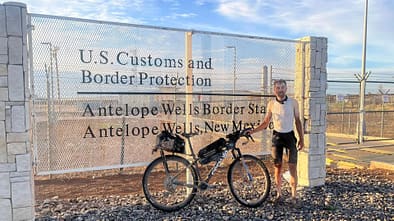 Tour Divide 2025 Max Riese im Ziel