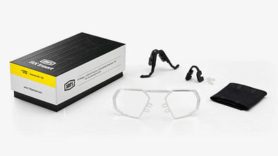 Set mit Brillenclip von 100%