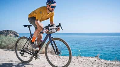 Gravelbike,Trek Checkpoint SL 6 AXS,Action vor Meer