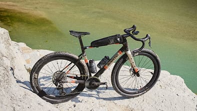 © Davide Dal Mas  All Rights Reserved, Sarto Gravel Wide,Gravelbike,Fluss,Fels