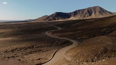 Sebastian Breuer auf Gravelbike-Tour auf Fuerteventura